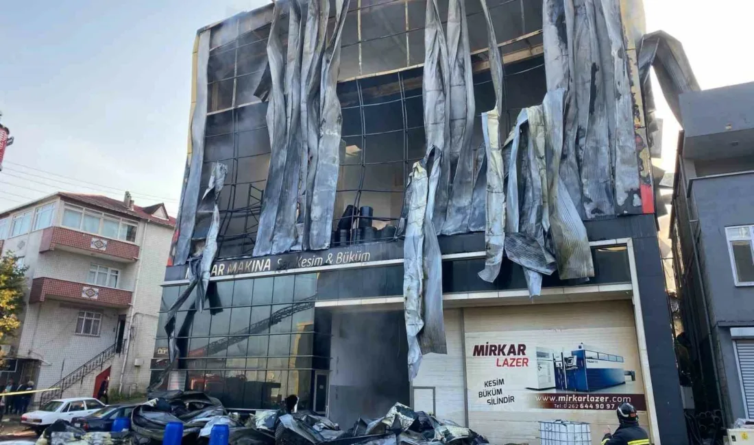 Kocaeli’nin Dilovası ilçesinde 7 kişinin hayatını kaybettiği parfüm fabrikası yangınına