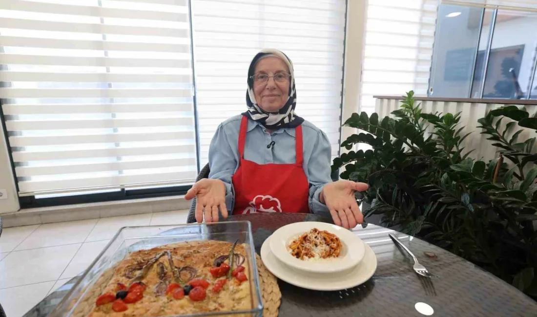 İtalyan mutfağını çok seven Nurgül Şengür, 70 yaşında Bağcılar Belediyesi