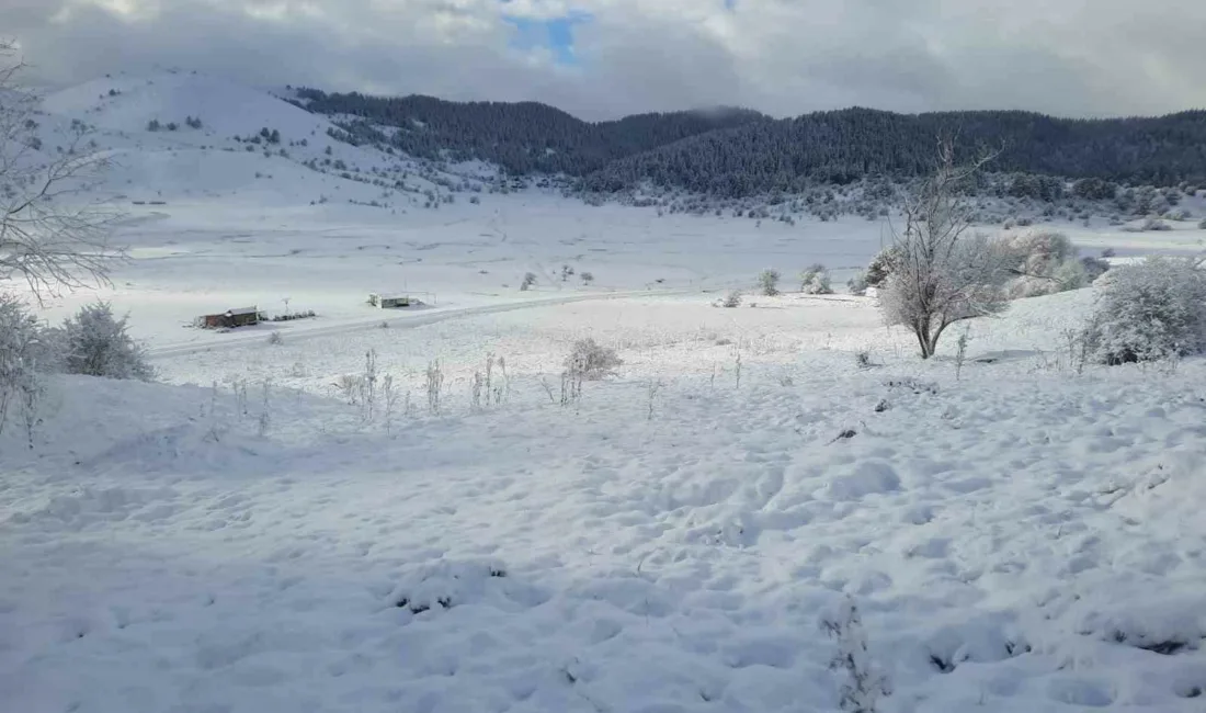 Türkiye’nin önemli turizm merkezlerinden Bolu’daki Abant Gölü Milli Parkı ve