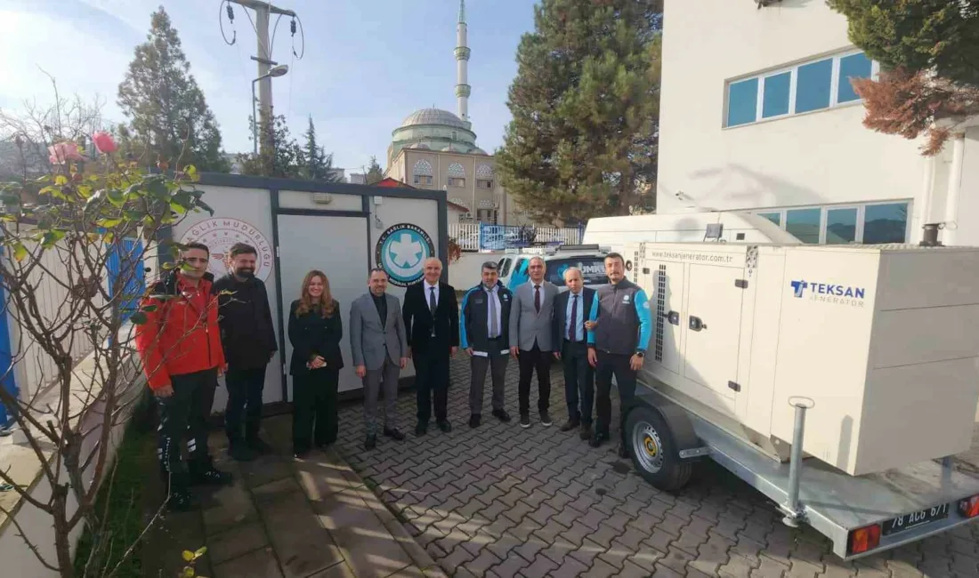 Karabük İl Sağlık Müdürlüğü, afet ve acil durumlarda sahra hastanelerinin