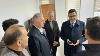 Alaplı Kaymakamı Selçuk Köksal, AK Parti Zonguldak Milletvekili Saffet Bozkurt,