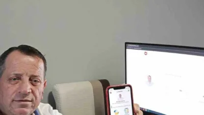Zonguldak’ın Alaplı ilçesinde bir mahalle muhtarı tarafından hayata geçirilen ‘E-Muhtar’