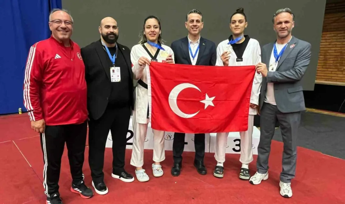 Avrupa Ümitler Taekwondo Şampiyonası’nın ilk gününde Sude Yaren Uzunçavdar altın,