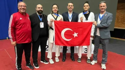 Avrupa Ümitler Taekwondo Şampiyonası’nın ilk gününde Sude Yaren Uzunçavdar altın,