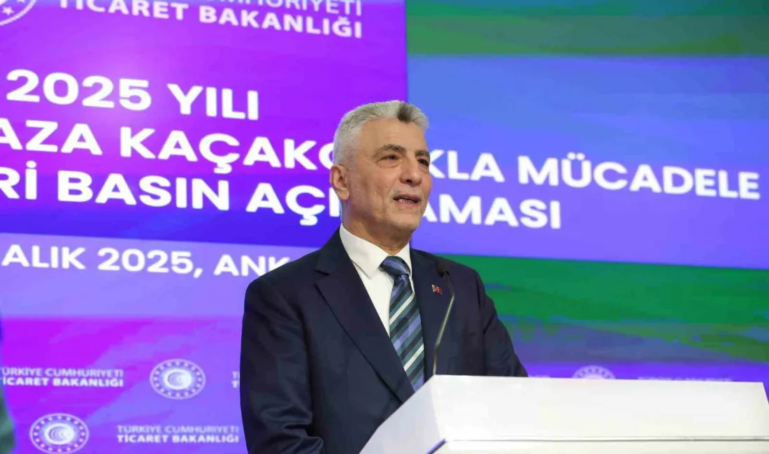Ticaret Bakanı Ömer Bolat, “2025 yılında, geçen yıla oranla yüzde