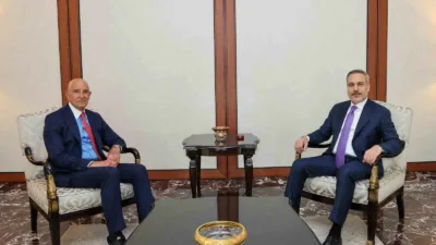 Dışişleri Bakanı Hakan Fidan, ABD’nin Suriye Özel Temsilcisi Tom Barrack’ı