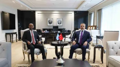 Dışişleri Bakanı Hakan Fidan, Somali Limanlar ve Deniz Ulaştırma Bakanı