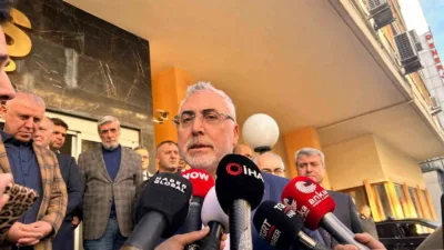 Çalışma ve Sosyal Güvenlik Bakanı Vedat Işıkhan, Türkiye İşçi Sendikaları