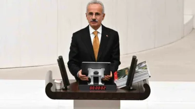 Ulaştırma ve Altyapı Bakanı Abdulkadir Uraloğlu, Esenboğa Havalimanı Metro Hattı