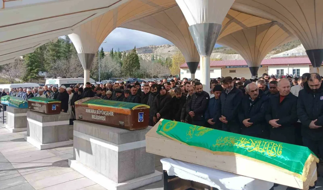 Ankara Beypazarı’nda kontrolden çıkan otomobilin şarampole devrilmesi sonucu meydana gelen
