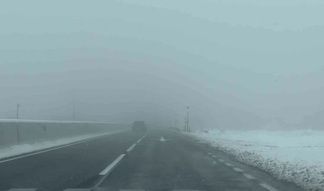 Türkiye’nin en önemli geçiş güzergahlarından Bolu Dağı’nın Düzce geçişinde yoğun
