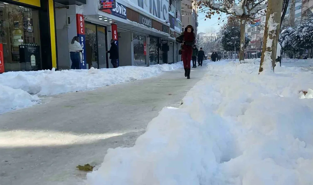 Bolu’da kar yağışının ardından hava sıcaklığı eksi 16 dereceye kadar