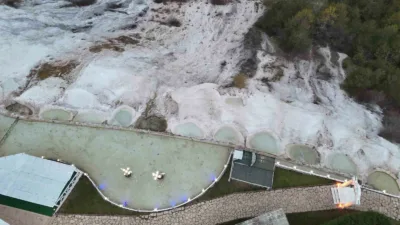 Bolu’da “Küçük Pamukkale” olarak bilinen ve doğal güzelliğiyle hayran bırakan