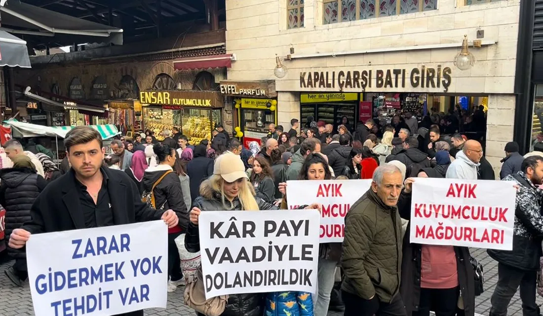 BURSA (İHA) – Bursa Kapalıçarşı’da faaliyet gösteren bir kuyumcuya yönelik