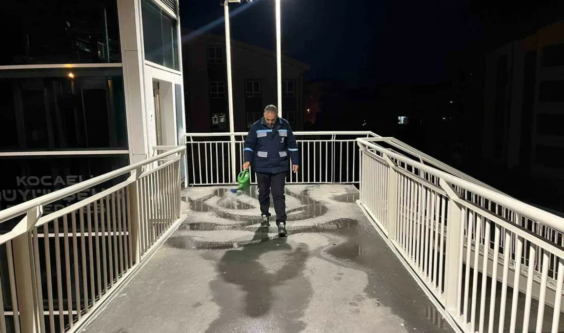 Kocaeli Büyükşehir Belediyesi, soğuk hava şartlarıyla birlikte oluşabilecek buzlanmaya karşı