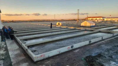 Çanakkale’nin Ayvacık ilçesinde bulunan deniz solucanı türleri yetiştiriciliği tesisi sektörde