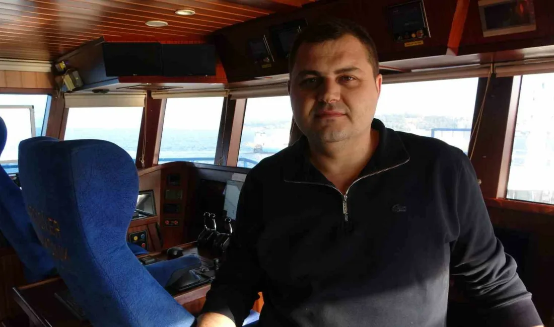 Karadeniz’de balığın azalmasıyla Çanakkale Boğazı’nda avlanmaya gelen balıkçı Güven Geçici,