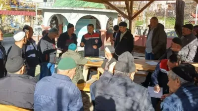 Yığılca İlçe Tarım ve Orman Müdürlüğü tarafından yürütülen çiftçi ile