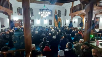 Üç ayların başlangıcının ilk kandili olan Regaip Kandili Zonguldak’ın Devrek