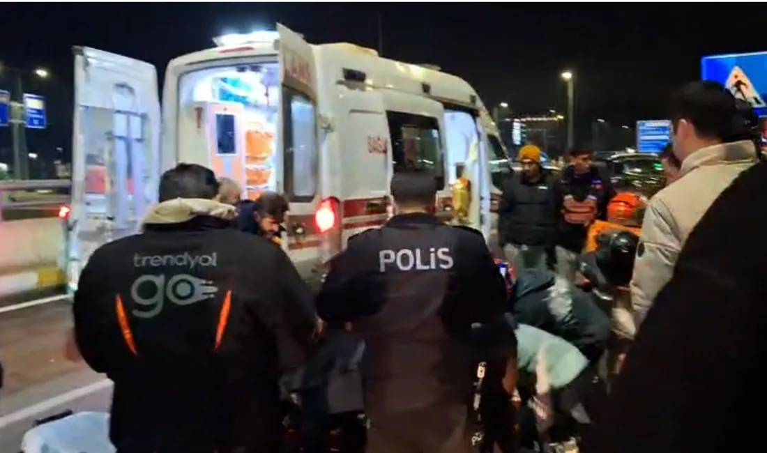 Karabük’te kontrolden çıkan motosikletin devrilmesi sonucu meydana gelen kazada sürücü