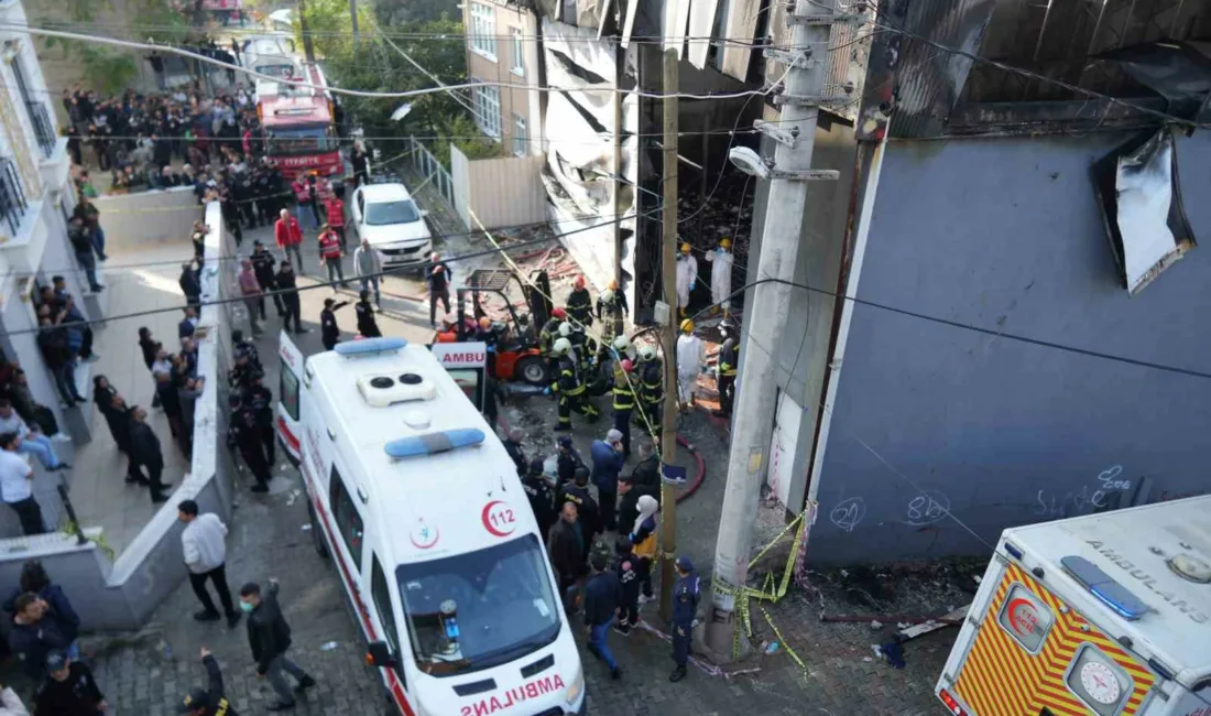 Kocaeli’nin Dilovası ilçesinde 7 kişinin hayatını kaybettiği, 6 kişinin yaralandığı