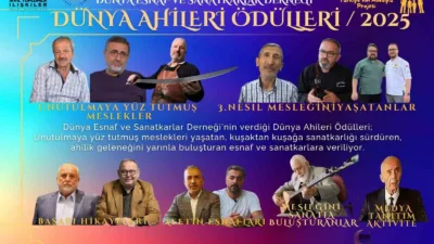 Dünya Esnaf ve Sanatkarlar Derneği-Ahi Enstitüsü tarafından geleneksel hale getirilen
