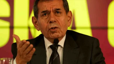 Galatasaray Başkanı Dursun Özbek, Türkiye Futbol Federasyonu Başkanı İbrahim Hacıosmanoğlu’nun