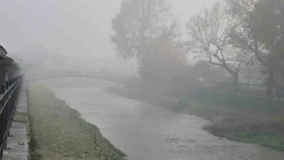 DÜZCE(İHA) – Düzce’de kış mevsimi ile birlikte siste etkili oluyor.