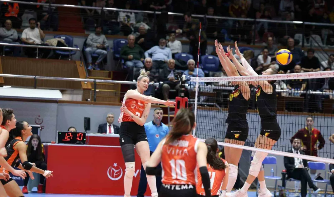 Eczacıbaşı Dynavit, Vodafone Sultanlar Ligi’nin 11. haftasında deplasmanda Göztepe’yi 25-22,