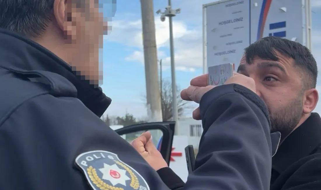 Edirne’nin Meriç ilçesinde cenaze merasimine gitmekte olan bir iş adamının,