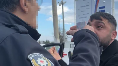 Edirne’nin Meriç ilçesinde cenaze merasimine gitmekte olan bir iş adamının,