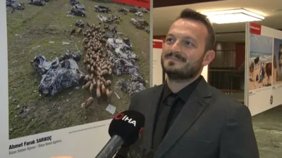 Türkiye Foto Muhabirleri Derneğinin (TFMD) düzenlediği “Yılın Basın Fotoğrafları Yarışması’nda