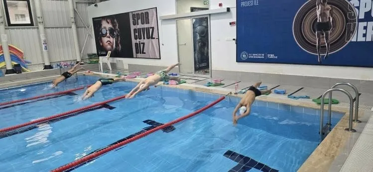 Bilecik’in Gölpazarı ilçesinde, Gençlik ve Spor Bakanlığı (GSB) Spor Okulları