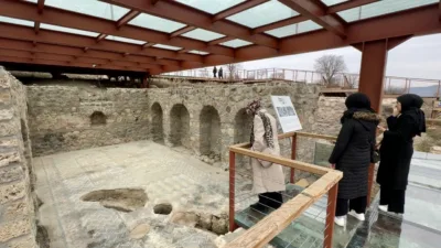 Karabük’ün Eskipazar ilçesinde yer alan ve kazı çalışmalarının tamamlandığı Hadrianopolis