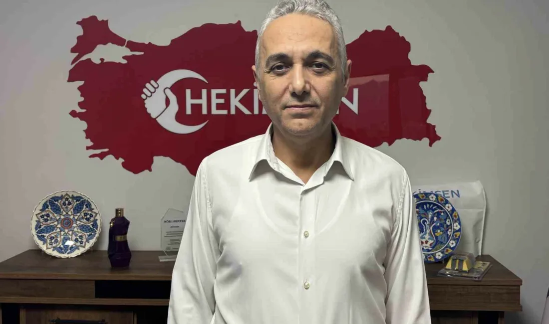 Hekimsen Genel Başkanı Uzm. Dr. Adil Kurban, Türkiye’deki sağlık harcamalarının