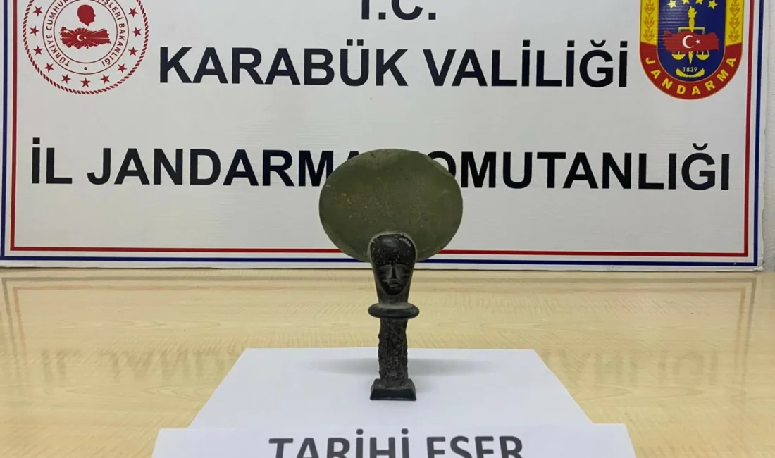 Karabük’ün Safranbolu ilçesinde jandarma ekiplerince düzenlenen operasyonlarda Antik Mısır dönemine