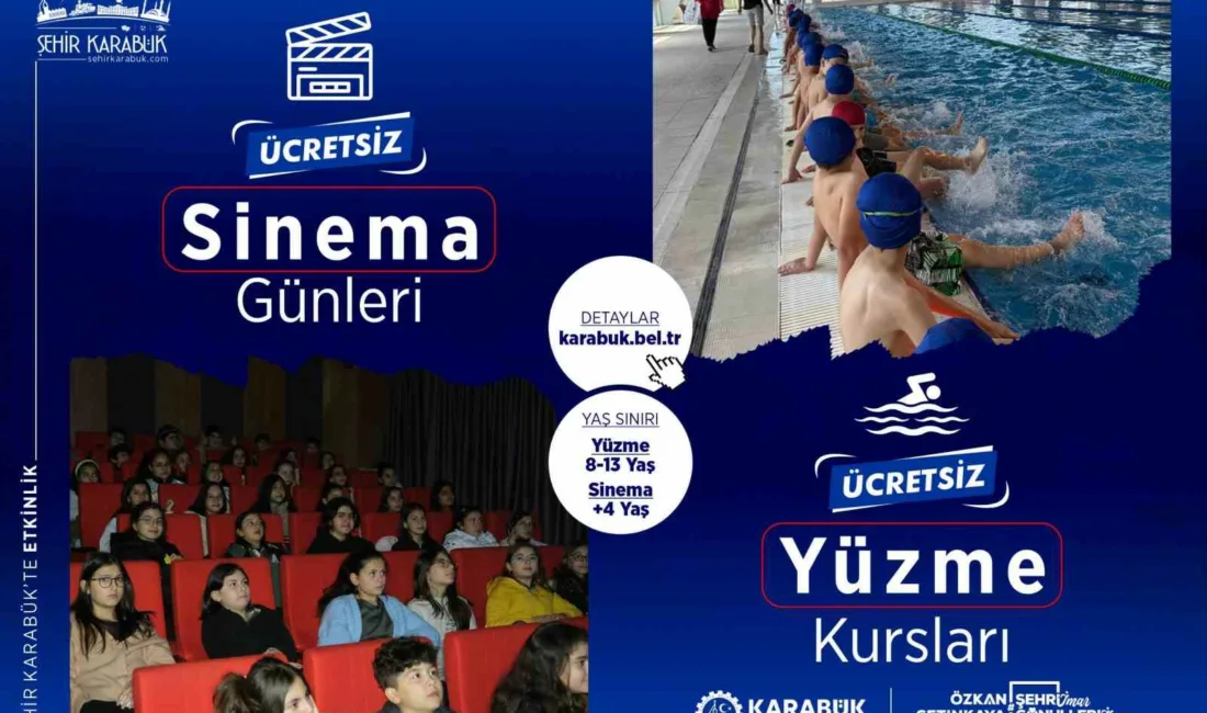 Karabük Belediyesi tarafından çocukların sportif ve kültürel gelişimlerine katkı sağlamak
