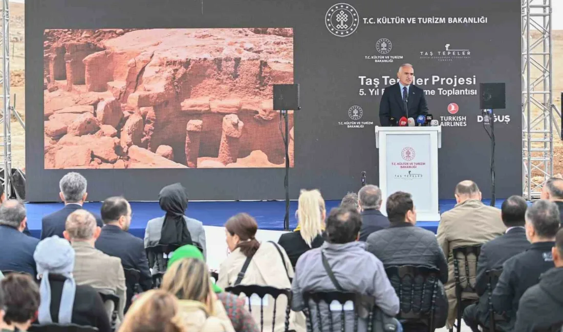 Kültür ve Turizm Bakanı Mehmet Nuri Ersoy, Karahantepe’nin Archaeology Magazıne