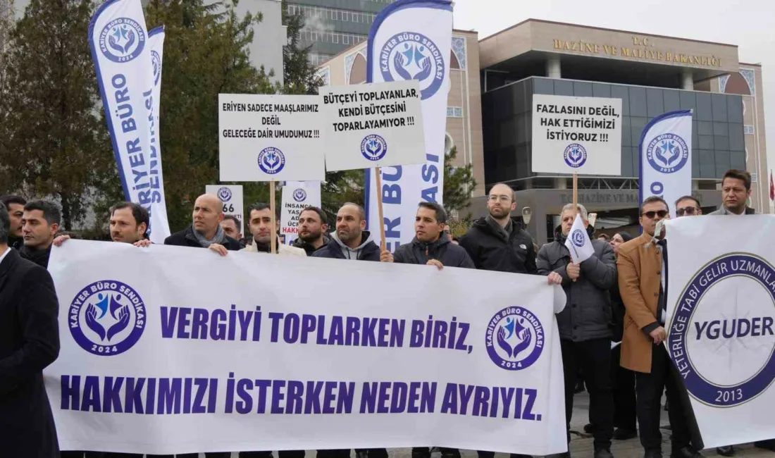 Kariyer Büro Sendikası Genel Başkanı Tolga Akgül, “Merkez teşkilatlarda görev