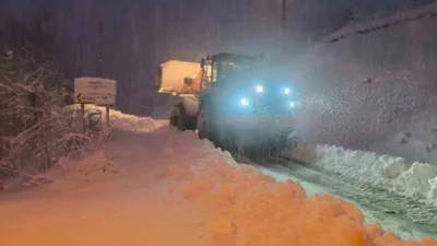 Kastamonu’da kar yağışı sebebiyle yolu kapanan köy sayısı İl Özel