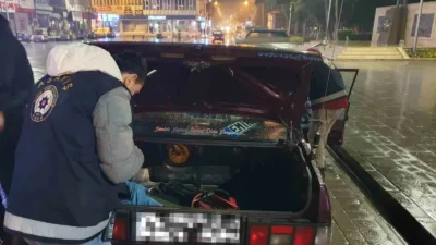Kastamonu’nun Taşköprü ilçesinde polis ekipleri tarafından gerçekleştirilen denetimde, sentetik ecza