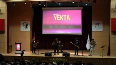 Karabük Üniversitesi (KBÜ) tarafından kültür ve sanat etkinlikleri kapsamında düzenlenen