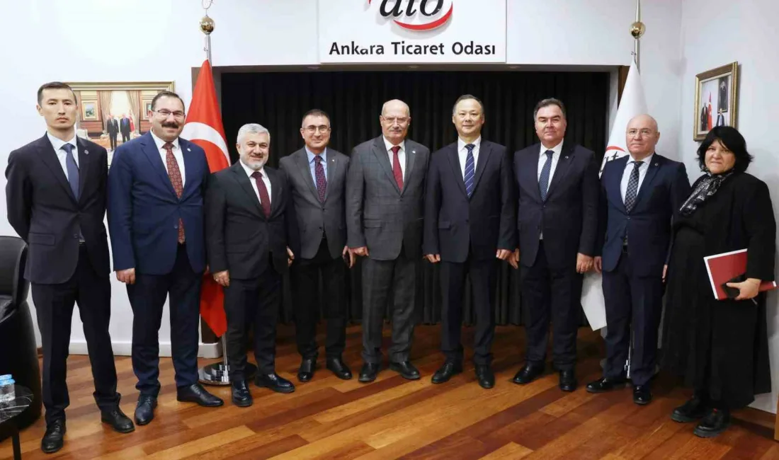 Ankara Ticaret Odası (ATO) Yönetim Kurulu Başkanı Gürsel Baran’ı ziyaret