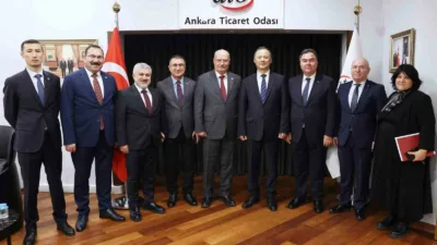 Ankara Ticaret Odası (ATO) Yönetim Kurulu Başkanı Gürsel Baran’ı ziyaret