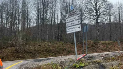 Türkiye’nin önemli kış turizmi destinasyonlarından Kartepe’de, kayak merkezine ulaşımı sağlayan