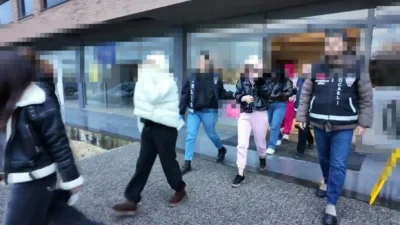 Kocaeli merkezli 3 ilde düzenlenen eş zamanlı fuhuş operasyonunda 12