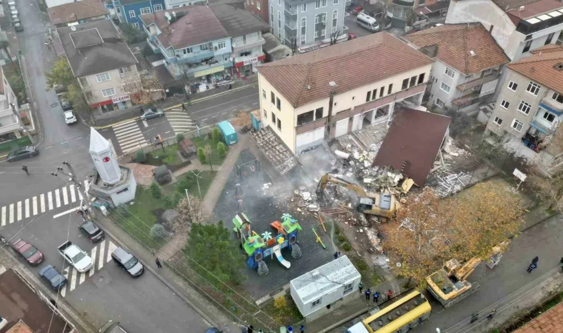 Körfez Belediyesi, Fatih Mahallesi’nde bulunan ve yapılan incelemeler sonucunda riskli