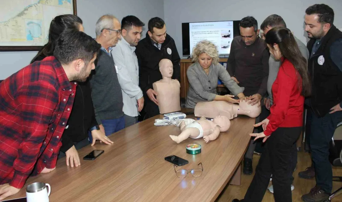 Zonguldak Bölge Liman Başkanlığında görev yapan personel, olası kazalar ve