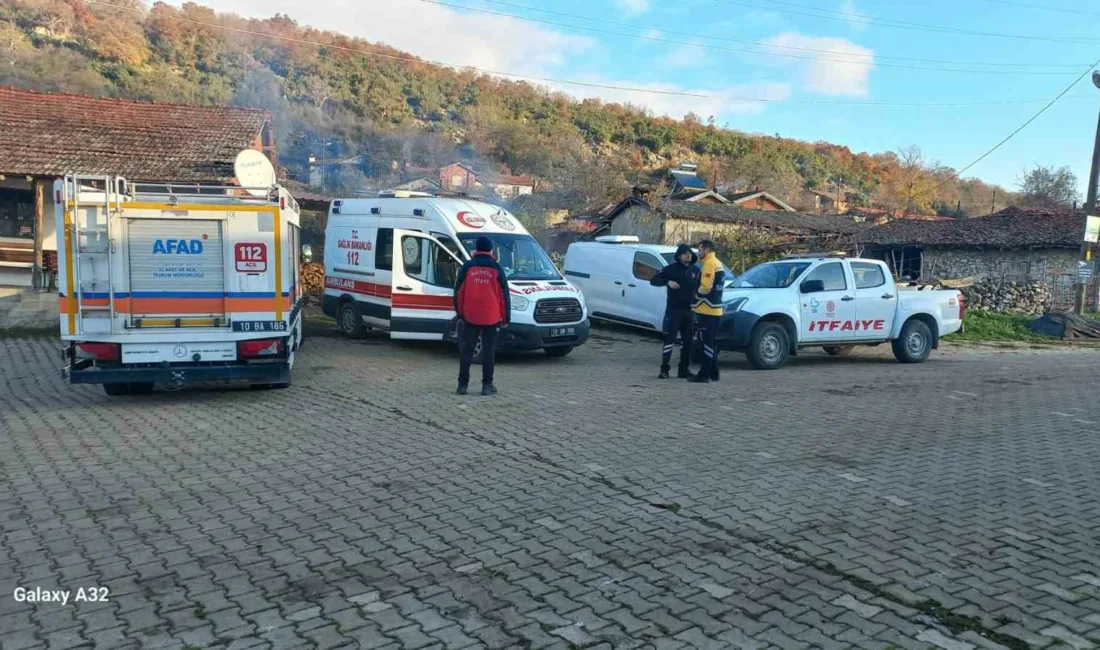 Balıkesir Balya ilçesinde ormana mantar toplamak için giden 77 yaşındaki