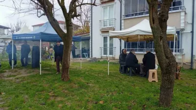 Umre ibadetini yerine getirmek için Sakarya’nın Hendek ilçesinden Mekke’ye giden